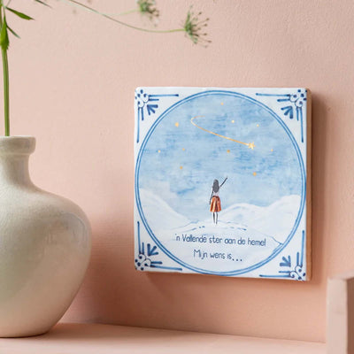 StoryTiles May Wishes Come True decorative tile (10x10cm)