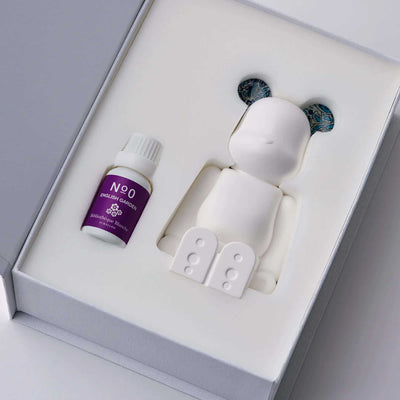 Medicom x Biblioteque Blanche Be@rbrick aroma ornament #0 Fabric, Liberty Fabrics, Abbey Road Blue
