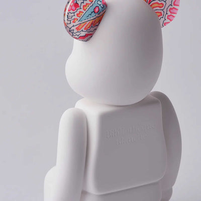 Medicom x Biblioteque Blanche Be@rbrick aroma ornament #0 Liberty Fabrics, Abbey Road Pink