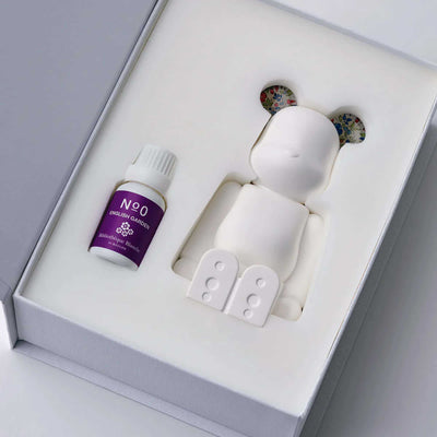 Medicom x Biblioteque Blanche Be@rbrick aroma ornament #0 Liberty Fabrics, Katie and Millie Multi Color