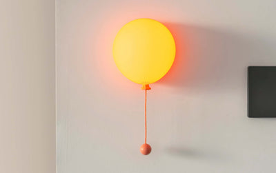 Gingko Mimo balloon rechargeable light, honey glow