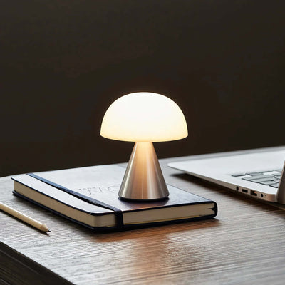 Lexon Mina rechargeable lamp, soft gold