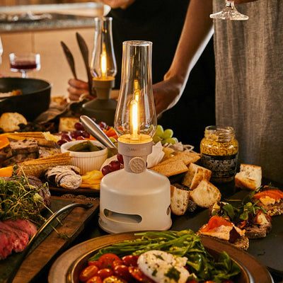 MoriMori LED lantern speaker, White