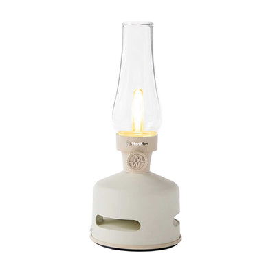 MoriMori LED lantern speaker, White