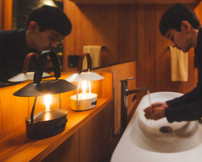 MoriMori MINIMO LED Lantern, Grey