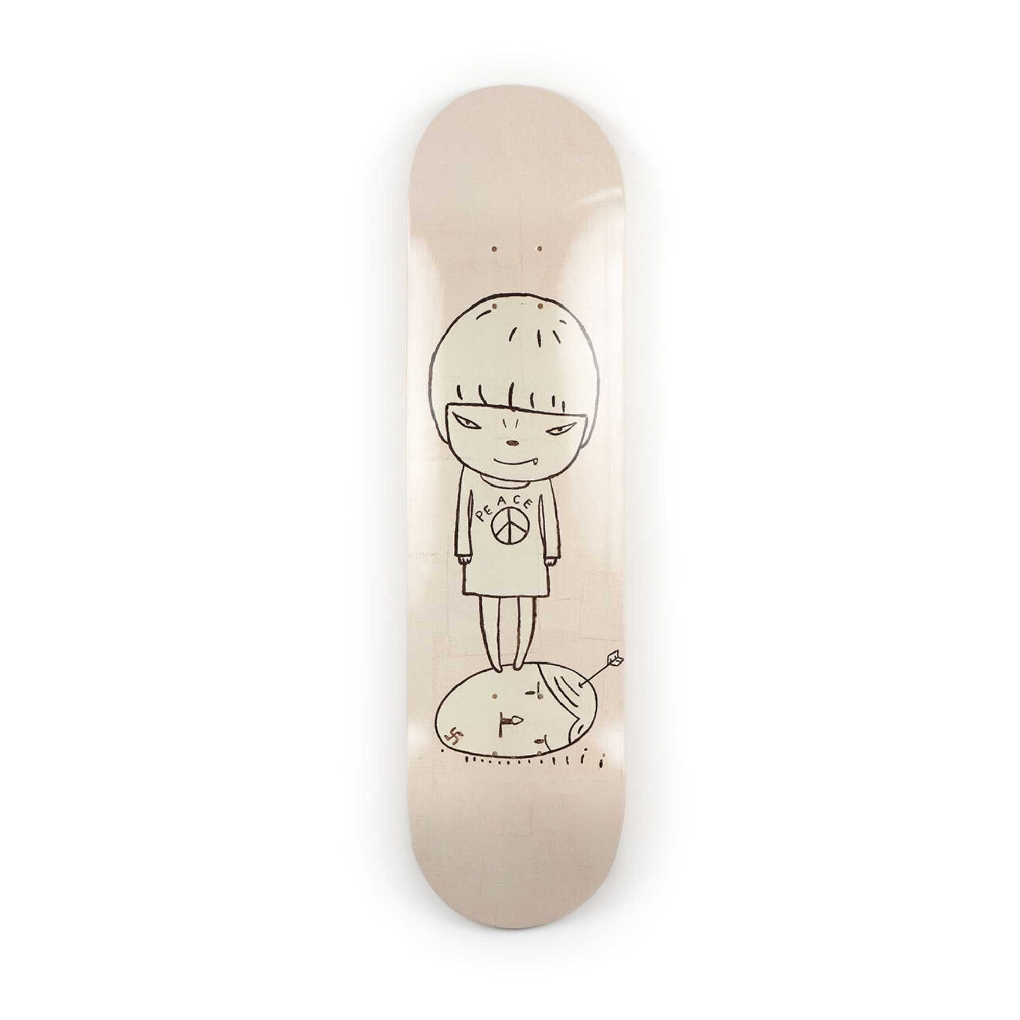 Peace Girl by Yoshitomo Nara Skateboard
