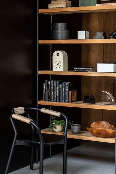 Lemnos COO Cuckoo wall clock, ivory