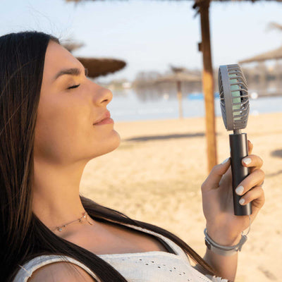 Remember Flow rechargeable fan, graphit