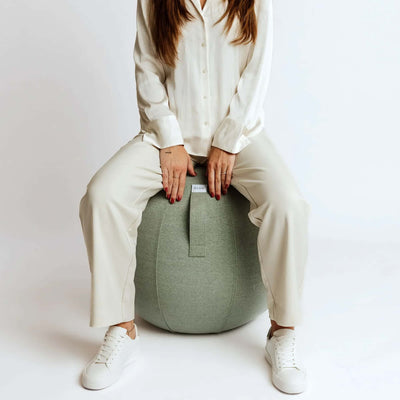 VLUV BOL SOVA Active Sitting & Yoga Ball, Pesto