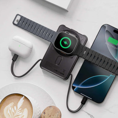 Thunder Pro 10000mAh power bank, black