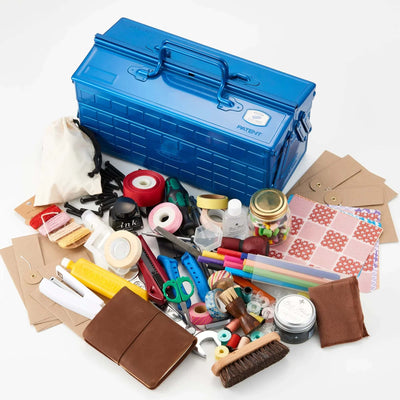 TOYO Steel Tool Box ST-350, black