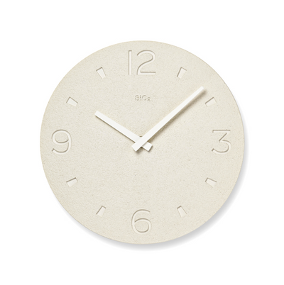 Lemnos Diatomaceous Earth clock