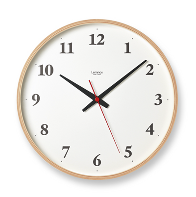 Lemnos Plywood clock