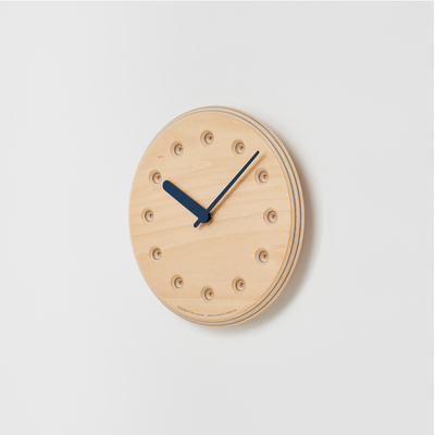 Lemnos Paper-Wood (Dot) clock