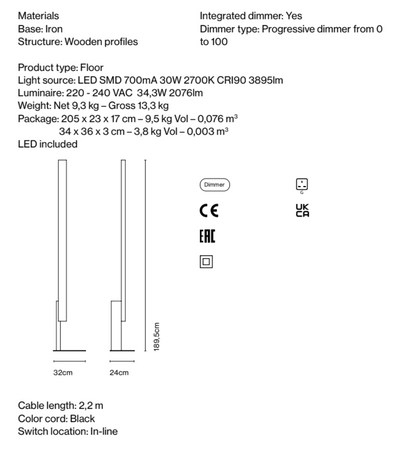Marset High Line floor lamp