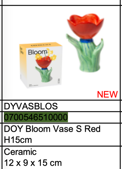 DOIY Bloom vase small