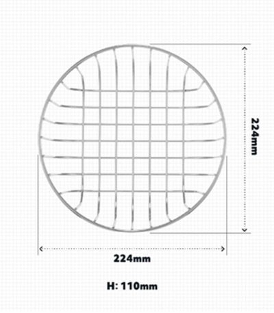Vatya Badya Woven basket, round