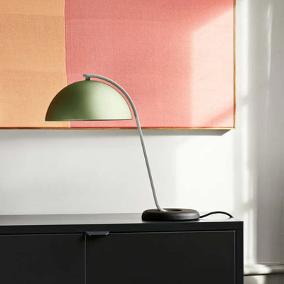 Hay Cloche table lamp, mint green