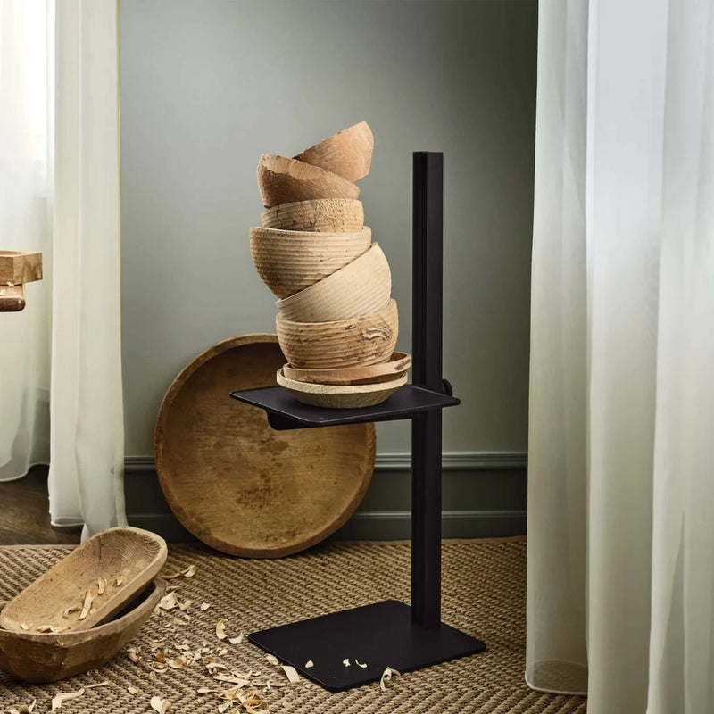 String Museum Sidetable, Dark Brown
