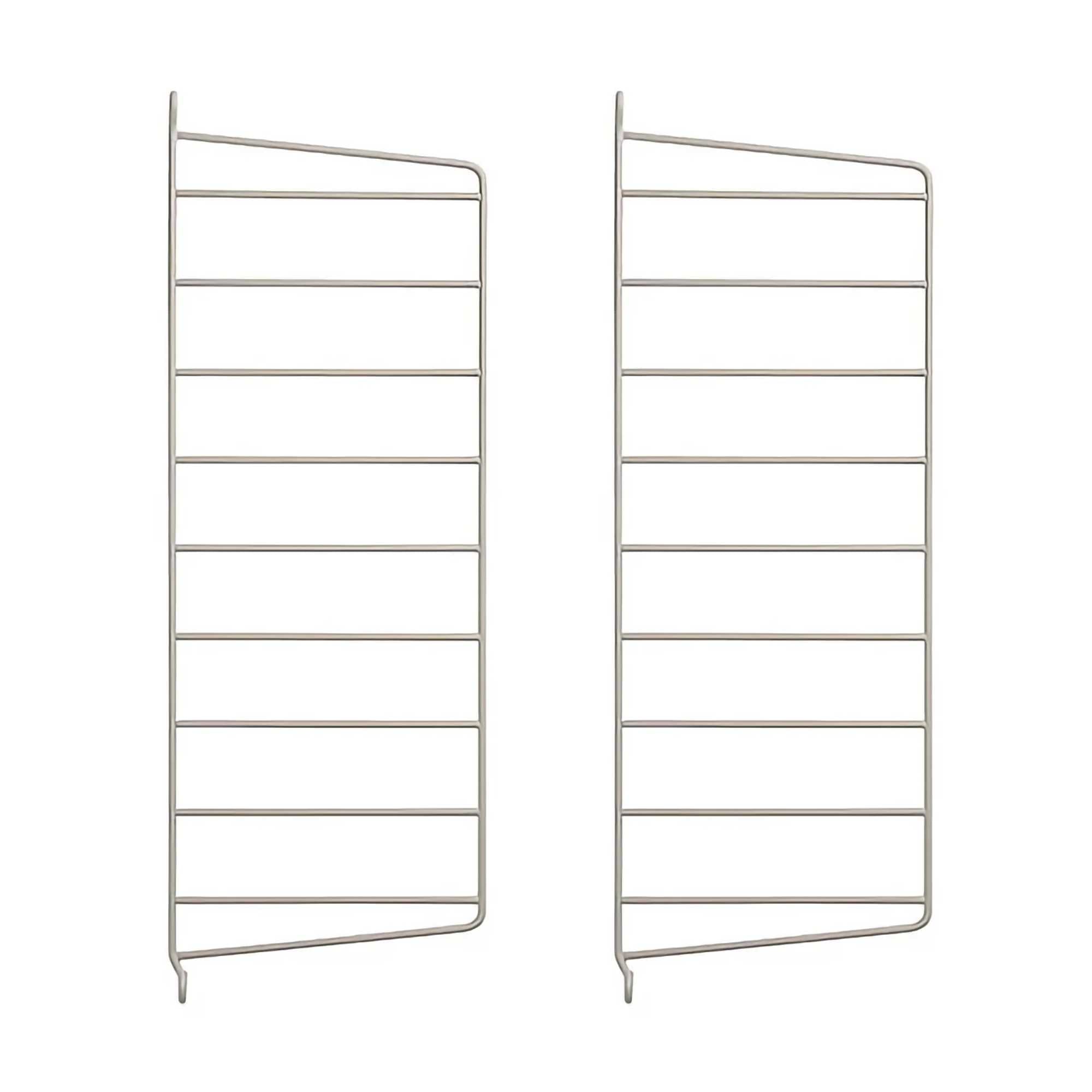 String Shelving System Wall Panels 2-Pack, Beige (d20xh50cm)