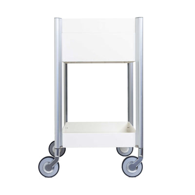 Studio Domo Ally Mid 1 Drawer Trolley, white
