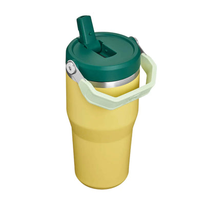 Stanley The Iceflow™ Flip Straw tumbler 20oz, daffodil emerald