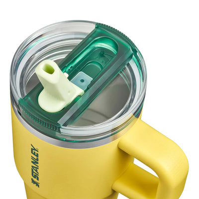 Stanley The Quencher ProTour Flip Straw tumbler 20oz, daffodil emerald