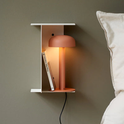 Tiptoe Pli steel wall shelf, 30/yellow