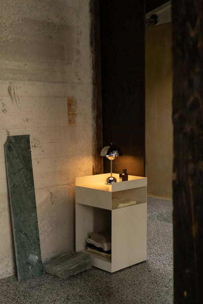 &Tradition Rotate SC73 side table, ivory