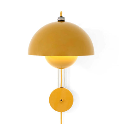 &Tradition Flowerpot VP8 wall lamp, mustard