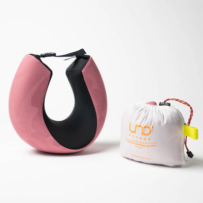 UNO™ Knit travel pillow, istanbul pink