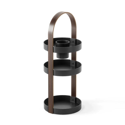 Umbra Bellwood Cosmetic Organizer , Black/Walnut