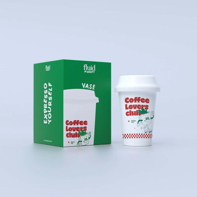 Fluid Market Cup Of Coffee vase