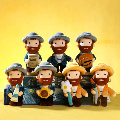 Vipo VanGogh plush keychain blindbox