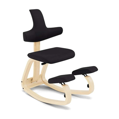 Varier Thatsit™ kneeling chair, black/natural