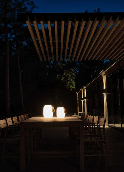 Villa Collection Rechargeable Led Lamp + Bluetooth Speaker, Large