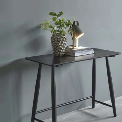 Villa Collection Denmark Bast Desk, Black Oak (100x44.5cm)