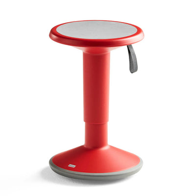 UPis1 100U ergo-stool, bright red