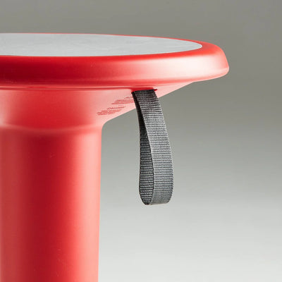 UPis1 100U ergo-stool, bright red