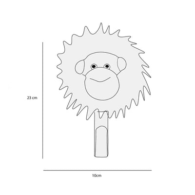 Wild & Soft Animal Coat Hanger, Orang-utang