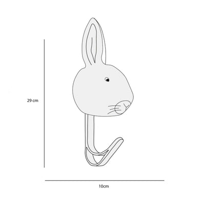 Wild & Soft Animal Coat Hanger, Rabbit