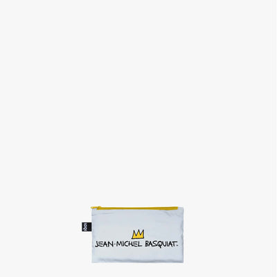 Loqi JEAN-MICHEL BASQUIAT Crown, Pez Dispenser, Untitled Reflective Zip Pockets