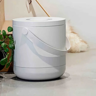 Zone Denmark Circular Waste Bin, Warm Grey (3L)