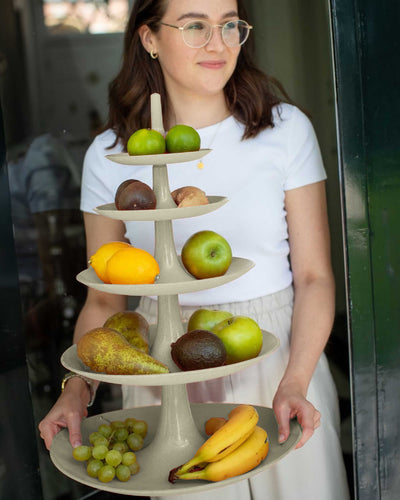 Koziol Babell serving dish 5-tier, sand