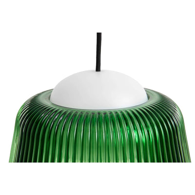 Hay Brim pendant, bottle green