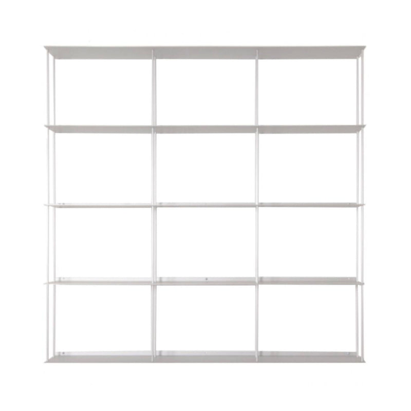 Kriptonite Krossing wall shelf 100x100cm, aluminium