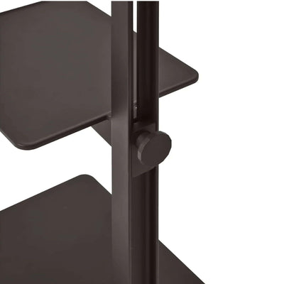 String Museum sidetable, dark brown