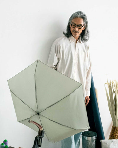 Wpc. Air-Light umbrella, sage green