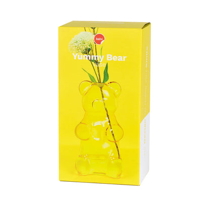 Balvi Yummy Bear vase, yellow
