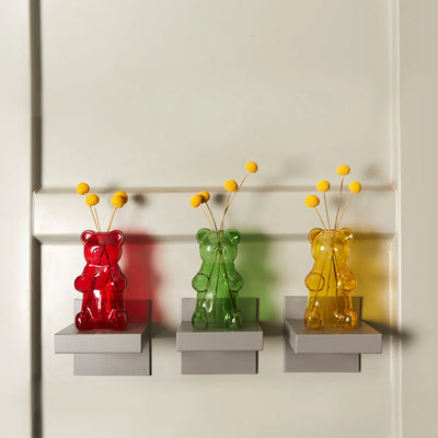 Balvi Yummy Bear vase, yellow